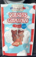 OURSONS GUIMAUVE SAVEUR Fraise chocolat au lait