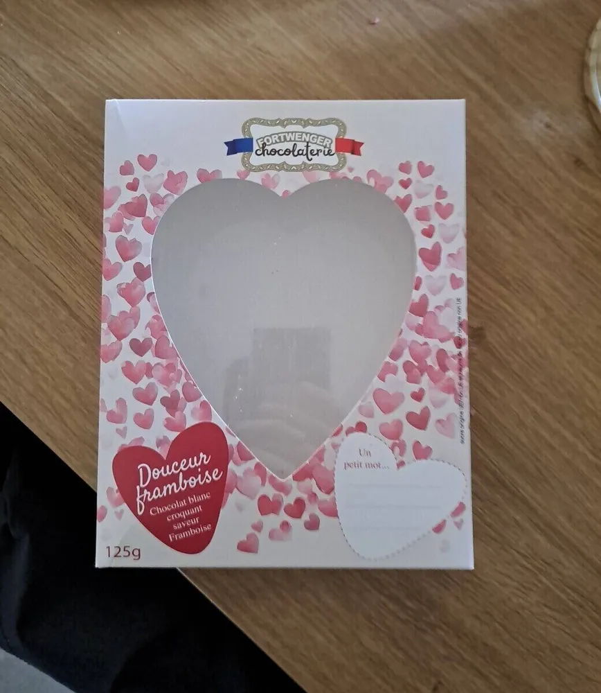 Chocolat Blanc douceur Framboise