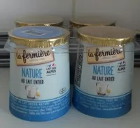 La Fermiere Yaourt Nature au lait entier