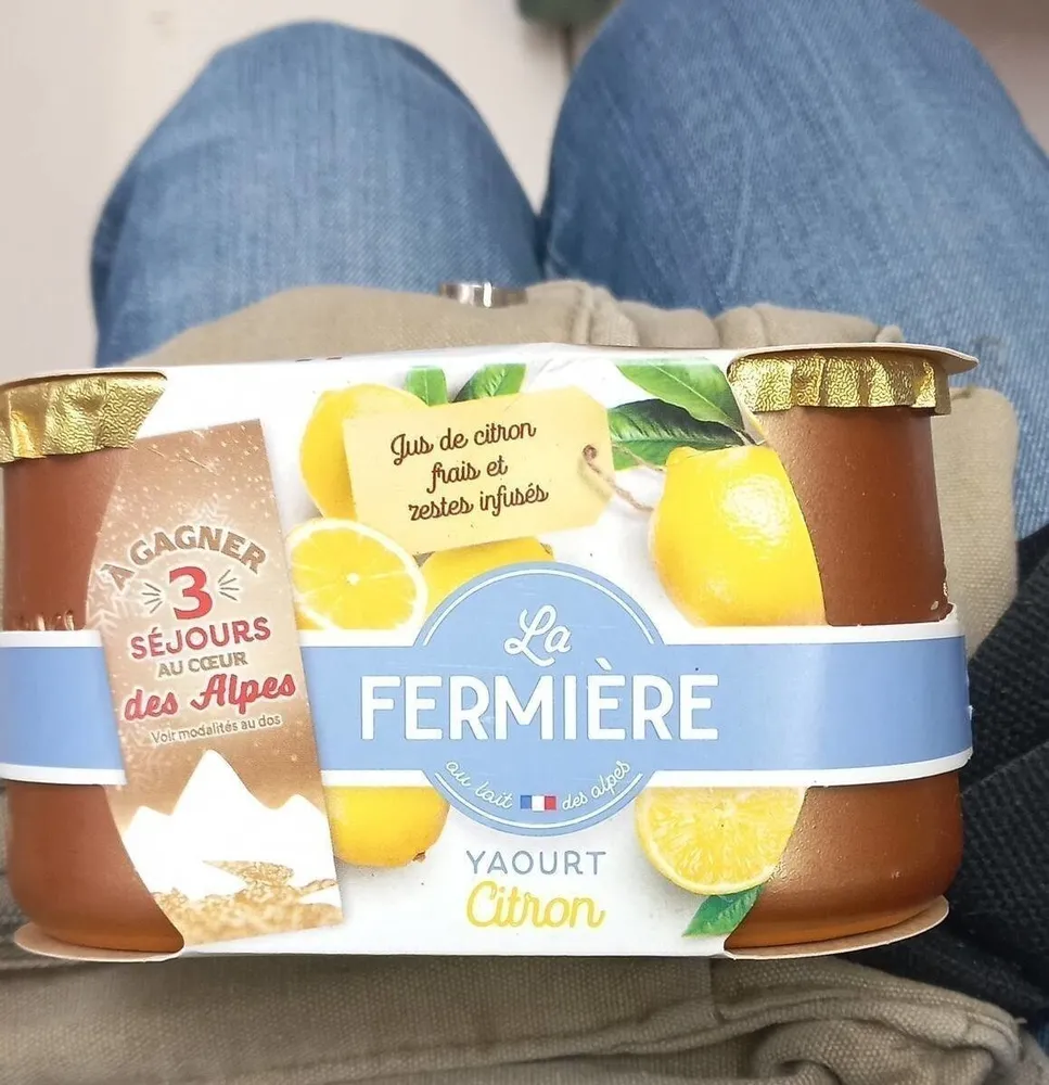 Yaourt citron