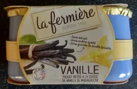 Yaourt sucré à la vanille