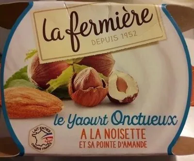 Le Yaourt Onctueux à la noisette et sa pointe d'amande