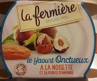 Le Yaourt Onctueux à la noisette et sa pointe d'amande