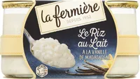 Riz au Lait Vanille de Madagascar 2 x 160g