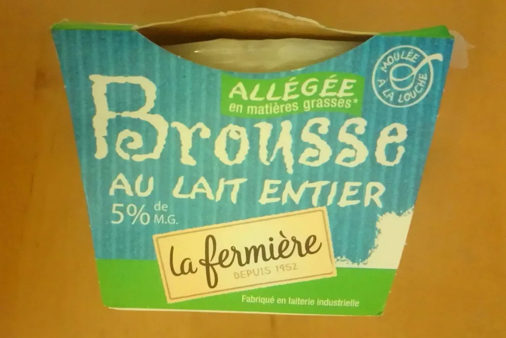 Brousse Allégée en matières grasses