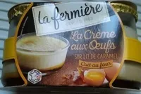 Crème aux oeufs sur lit de caramel