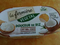 Douceur de riz vegetal