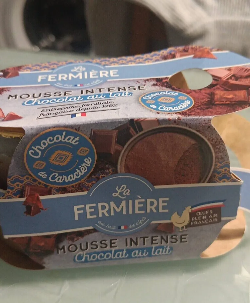 MOUSSE INTENSE Chocolat au lait
