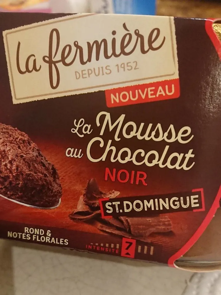 La mousse au chocolat noir