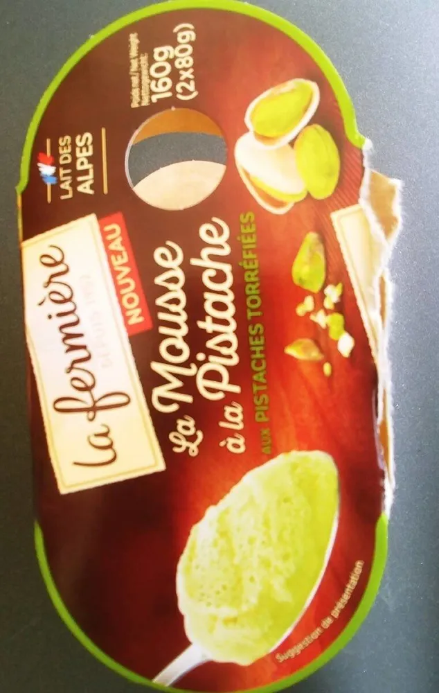 La mousse à la pistache