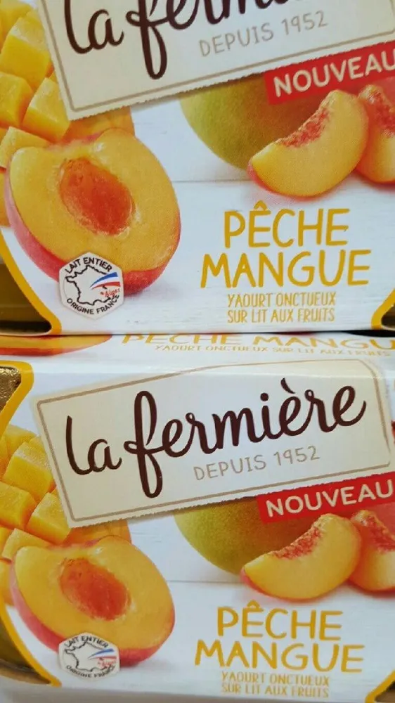 la fermière pêche mangue