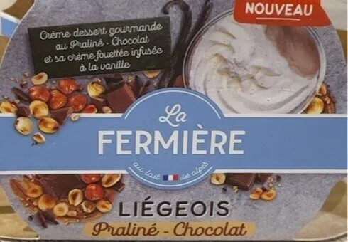 Liégeois praliné-chocolat