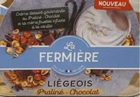 Liégeois praliné-chocolat