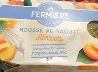 MOUSSE AU YAOURT Abricots