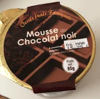 Mousse au chocolat noir
