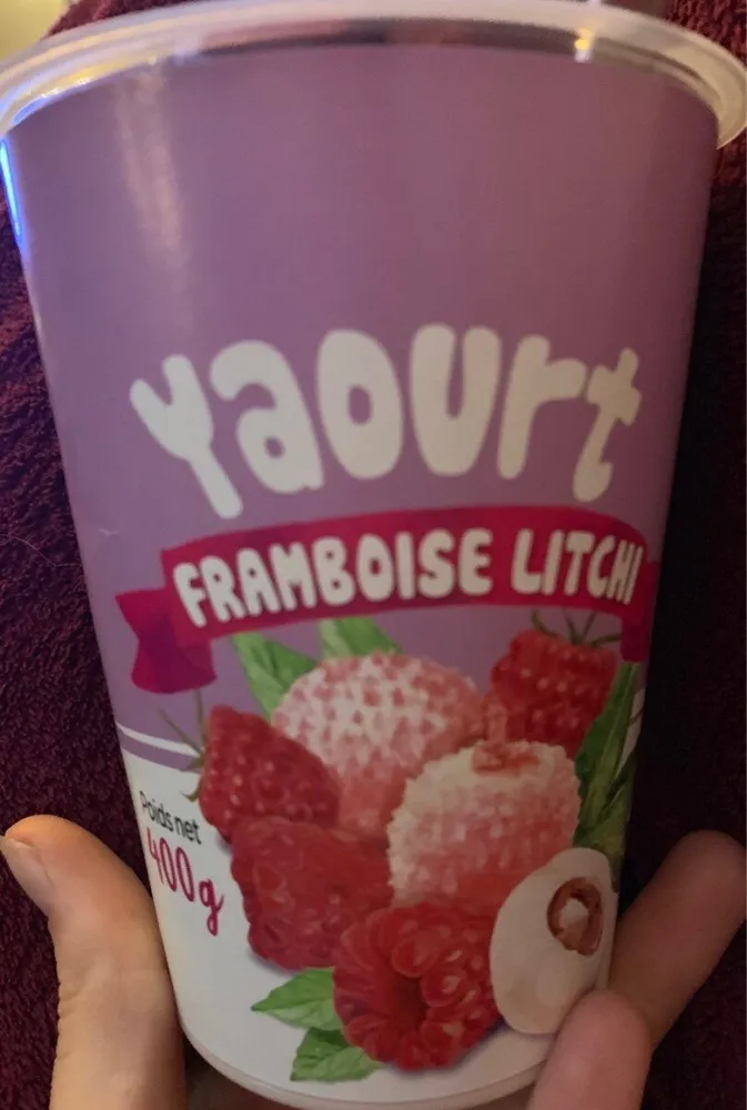 Yaourt Framboise Litchi