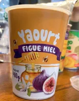 Yaourt brassé sucré aromatisé à la figue et au miel