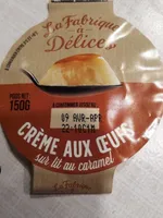 Creme aux oeufs sur lit au caramel