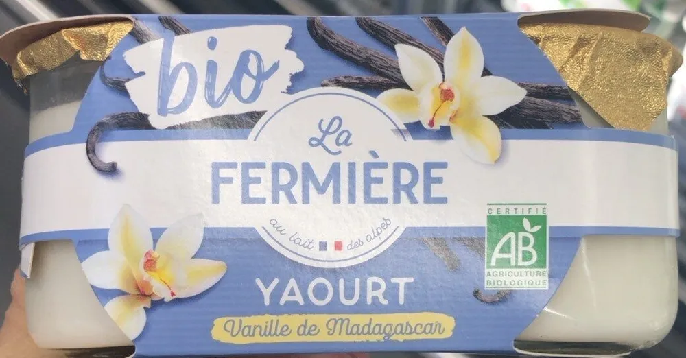 Yaourt vanille de Madagascar