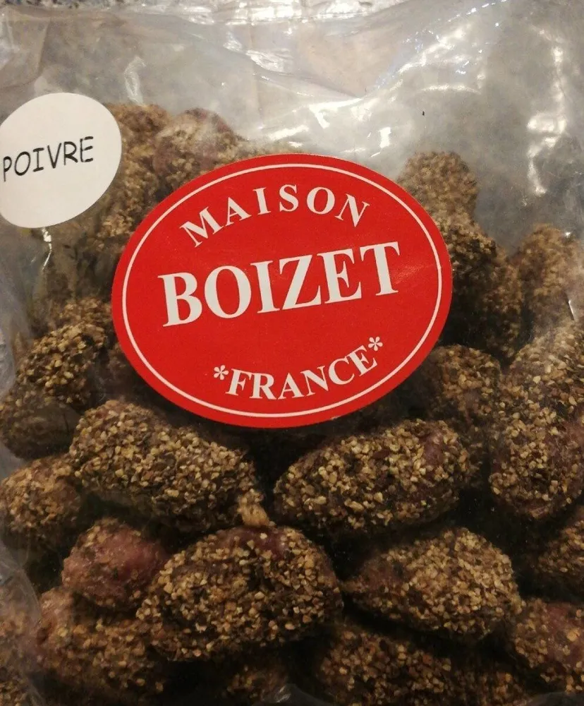 Grignotins enrobés au poivre