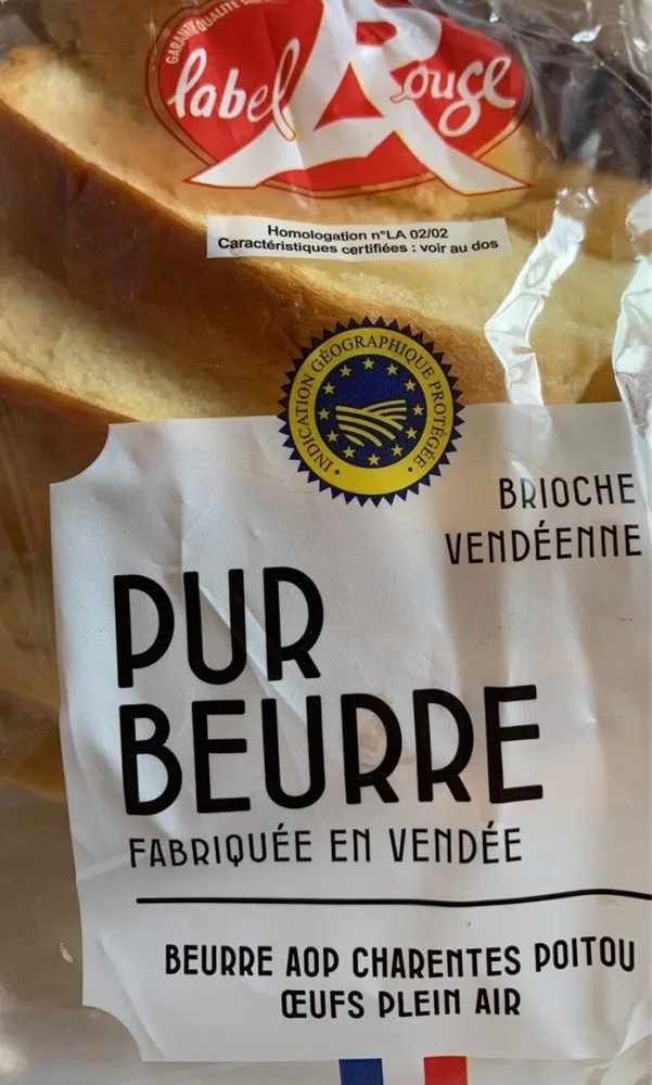 Brioche vendéenne
