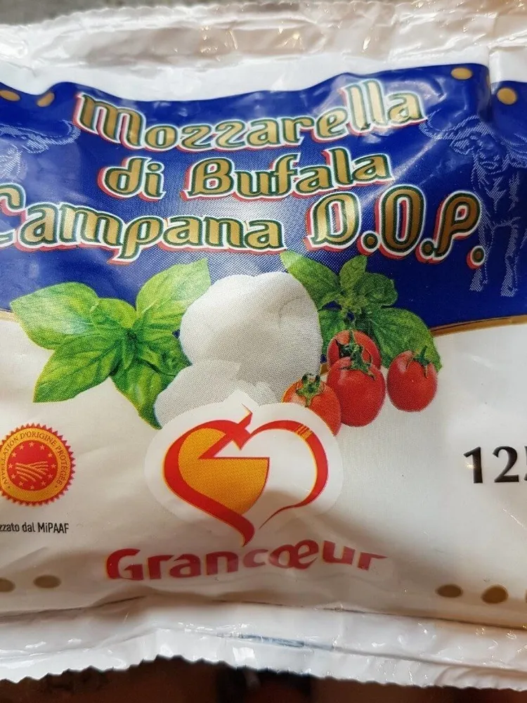 Mozzarella du bufala campana AOP