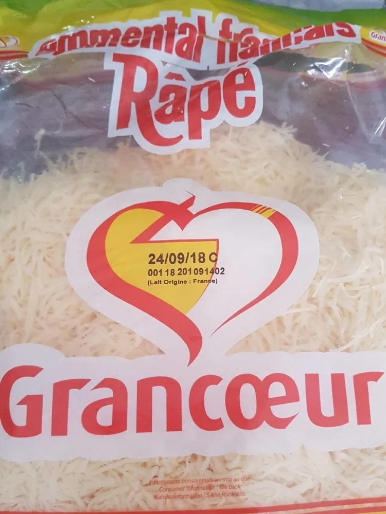 Éléments français râpé