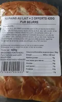 Pains au lait pur beurre
