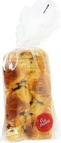 Brioche tressée tranchée pur beurre aux pépites de chocolat