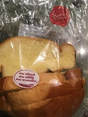 Gache au beurre et crème fraîche