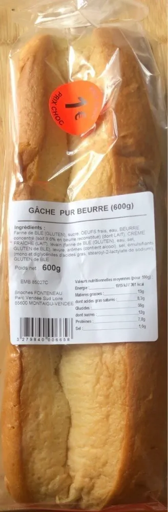 Gache pur beurre