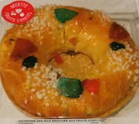Couronne des Rois briochée aux fruits confits