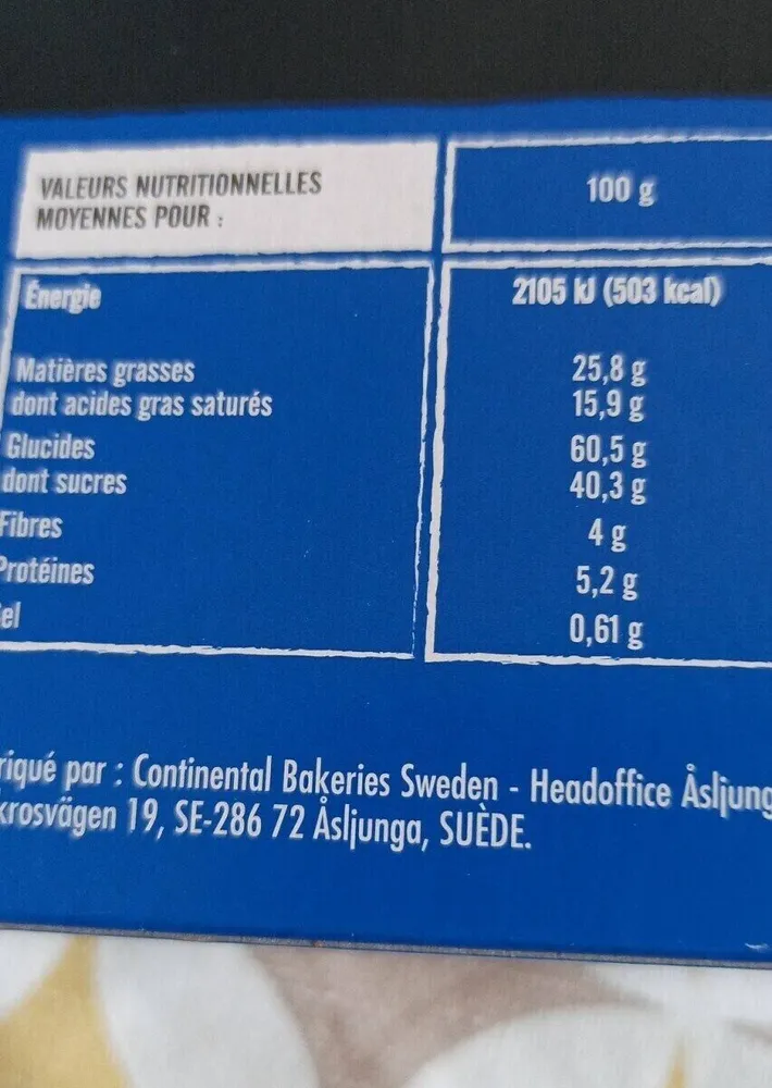 Galette suédoise