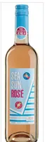 Vinho Francês Meio Seco Sea Sun Rosé Piscine Gamay Négrette Moscatel Cahors Garrafa 750ml