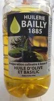 Huile d’olive et basilic