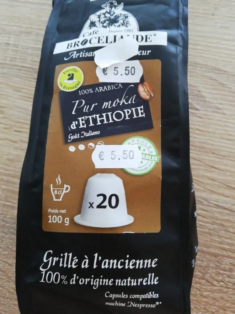 Pur moka d'ethiopie