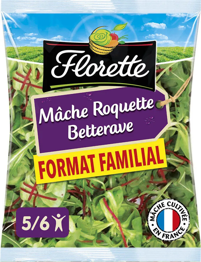 Mâche Roquette Betterave 175 G