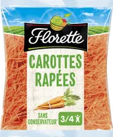 Carottes râpées 250g