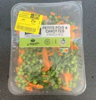 Petits pois & carottes fraiches