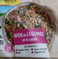 WOK DE LÉGUMES ET RIZ SAUTÉ