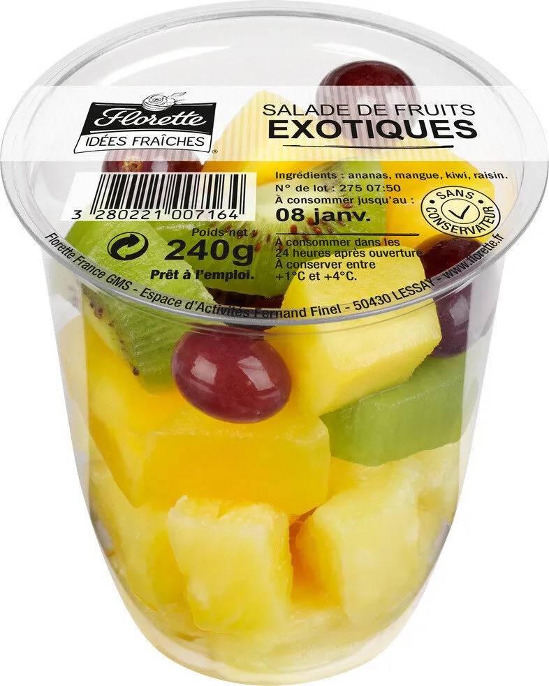 SHAKER exotique 240 G