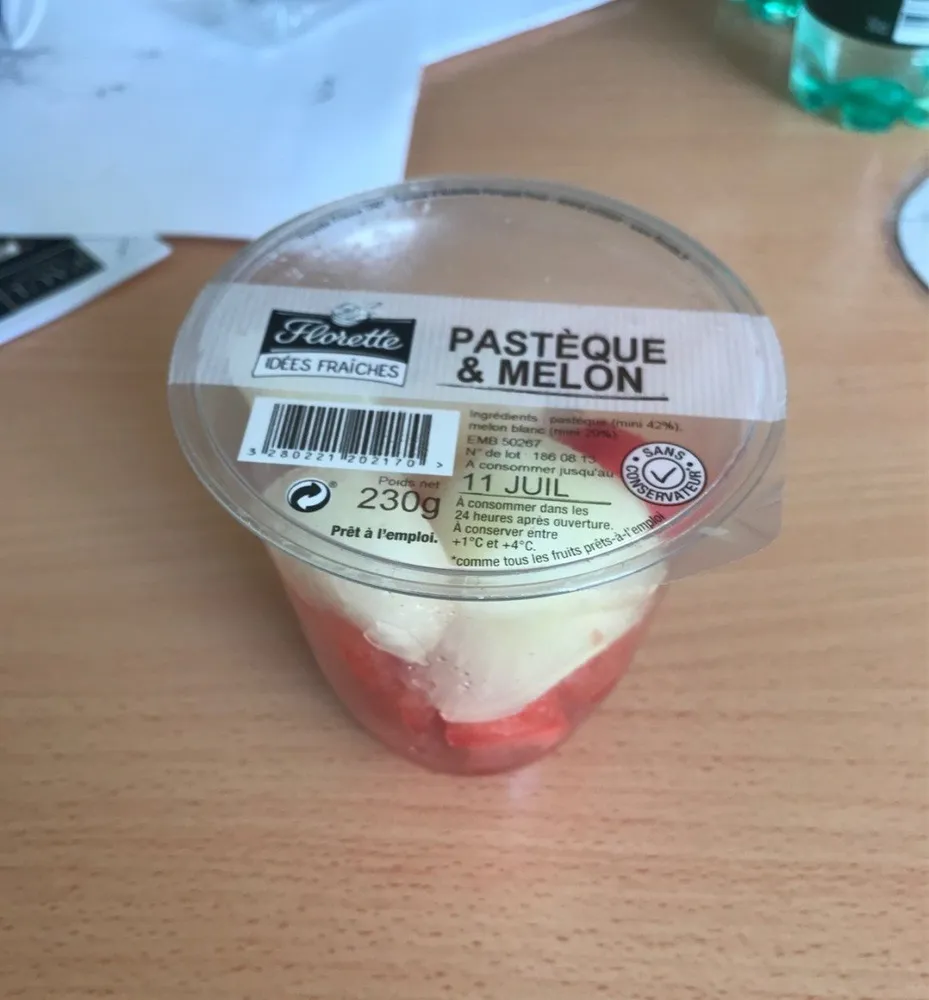 Pastèque et melon