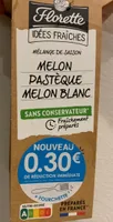 Mélange de saison melon pastèque melon blanc