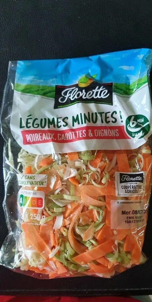 Légumes minutes