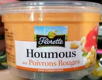 Houmous aux Poivrons Rouges