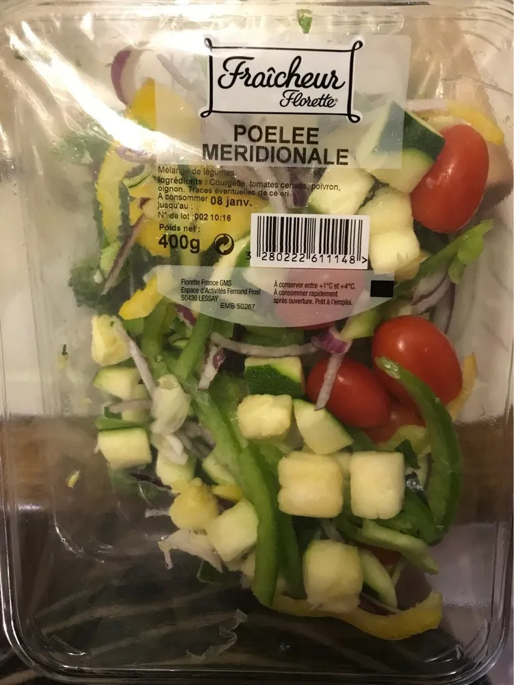 Mélange saisonnier, FRAICHEUR FLORETTE, barquette 400g