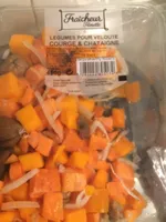 Légumes pour velouté Courge et châtaigne