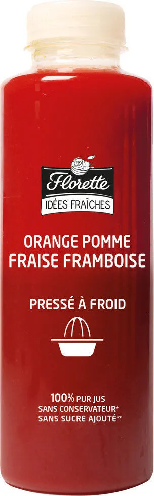 Jus de fruit Orange Framboise & Fraise 700ml