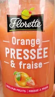 Orange pressé & fraise