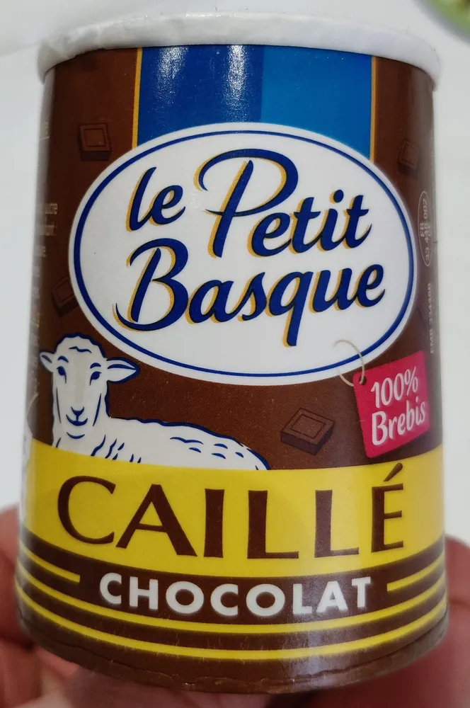 Caillé de brebis chocolat